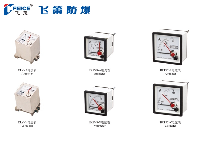 防爆过载电流/电压表8200-系列